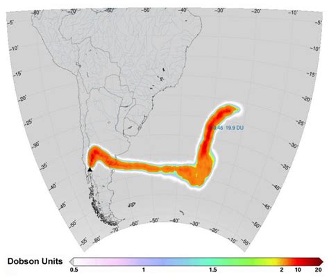 Volcanic Ash Cloud from Space: A Gush of Volcanic Gas — Earth Changes ...