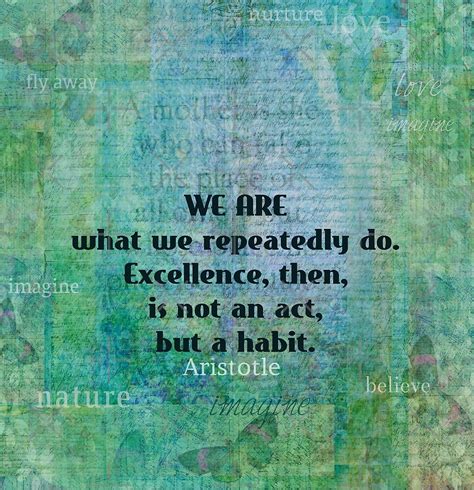 "Aristotle EXCELLENCE quote" by goldenslipper | Redbubble