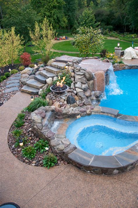 Inground Pool Features and Accessories — Colley's Pools and Spas