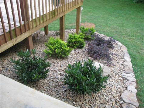 Deck Landscaping Ideas With Crushed Rock - Image to u