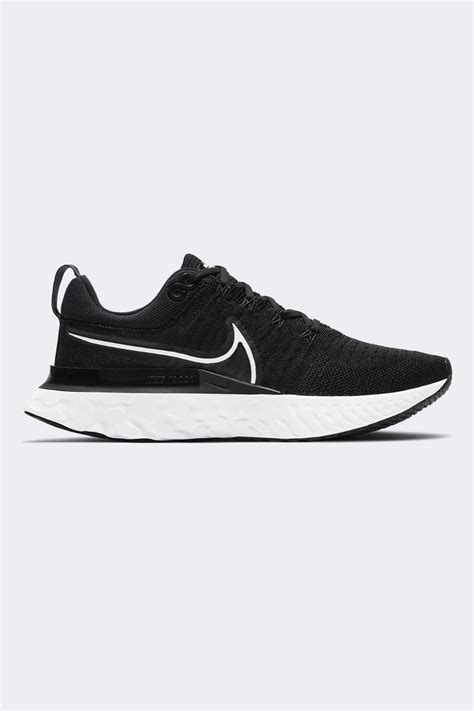 Nike React Infinity Run Flyknit 2 Black/White-Iron Grey | Stylerunner