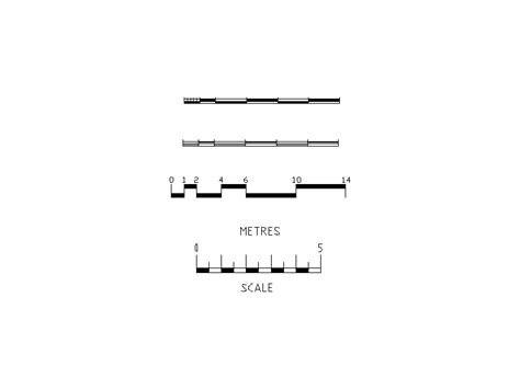 architectural drawing scale bar - Caitlin Workman