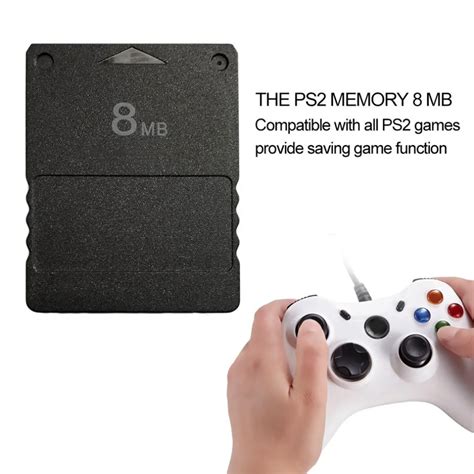 Memory Game Card 8MB For Sony PS2 PlayStation 2 Slim High Speed Gameboy Micro Game Memory Card ...