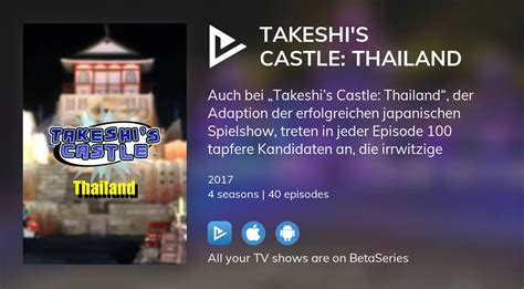 Where to watch Takeshi's Castle: Thailand TV series streaming online ...