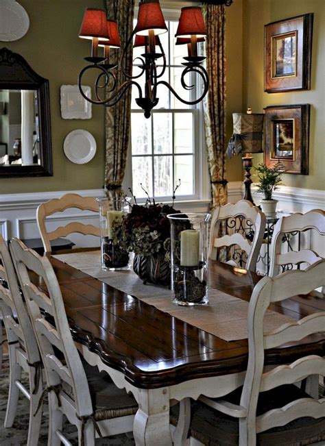 73+ Awesome Vintage French Country Dining Room Design Ideas - Page 5 of 75