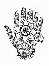 Hand coloring Pages For Adults sketch template