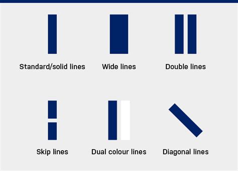 Hobart miezul nopţii Imprimare types of road markings Motiva Lung filozofie