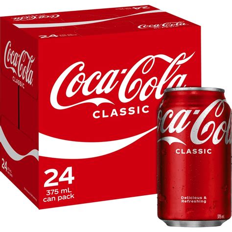 Coca-Cola Drink Cans 375mL 24 Pack | BIG W