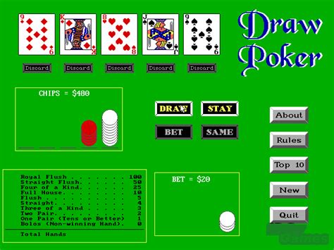 Download Draw Poker - My Abandonware