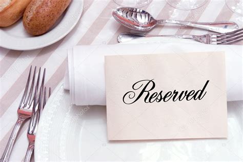 Reserved Table — Stock Photo © ventanamedia #8717960