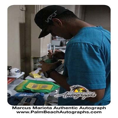 Marcus Mariota – Palm Beach Autographs LLC