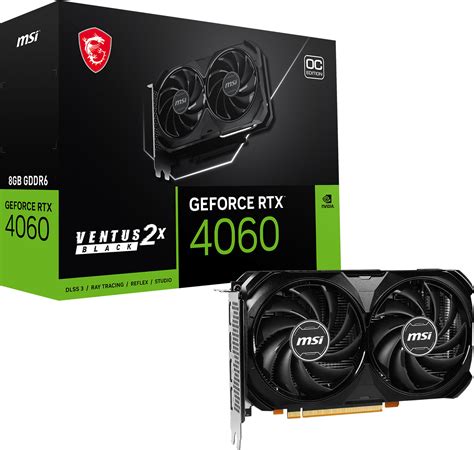 Best Buy: MSI NVIDIA GeForce RTX 4060 Ventus 2X 8G OC 8GB GDDR6 PCI Express 4.0 Graphics Card ...