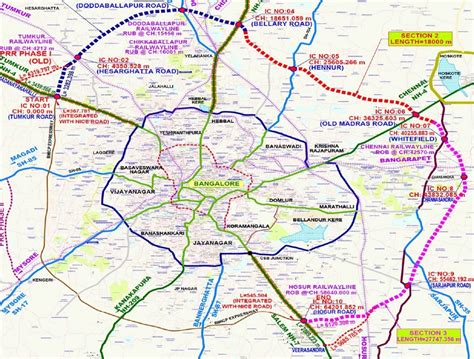 Bangalore Peripheral Ring Road Map