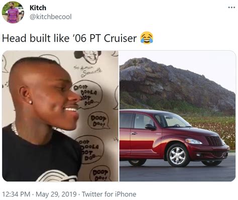 Head built like ‘06 PT Cruiser | Ironic DaBaby Memes | Know Your Meme