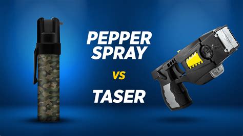 Pepper Spray vs. Taser: What is the Best for Self-Defense? – Guard Dog Security