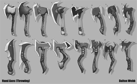 ArtStation - Hand Axe (Throwing) Exploration