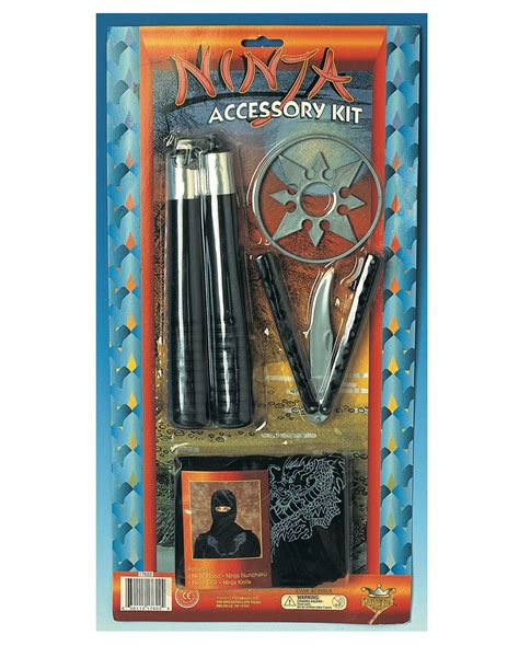 Ninja Toy Weapons Set | Ninja Costume Accessory | horror-shop.com