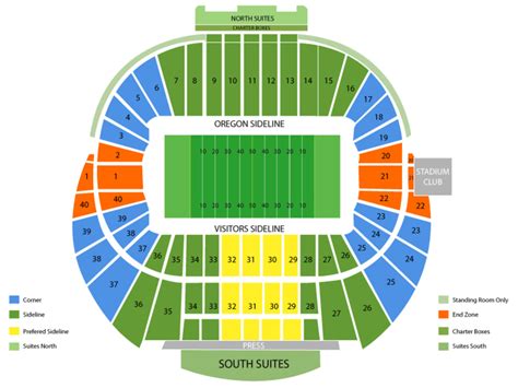 Autzen Stadium Seating Chart | Cheap Tickets ASAP