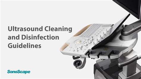 Ultrasound Devices Cleaning and Disinfection - YouTube