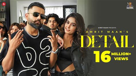 Detail Song Lyrics - Amrit Maan | Desi Crew | Punjabi - worldmusic ...