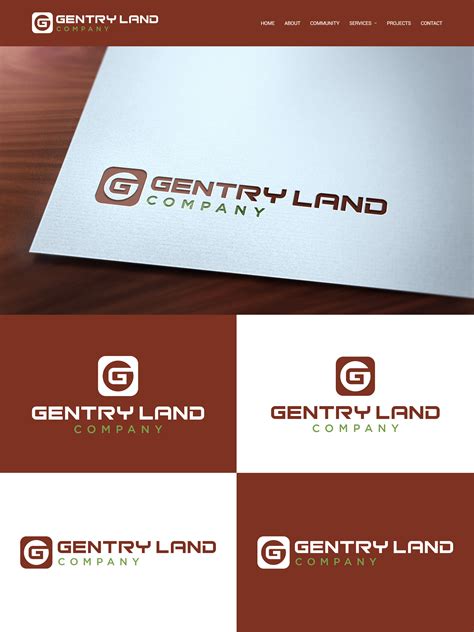 Logo Design for Gentry Land Company or Gentry Land or whatever you come ...