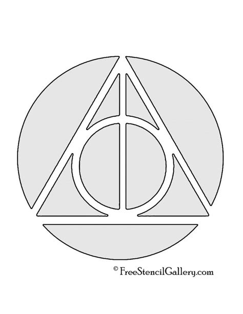 20+ Deathly Hallows Pumpkin Stencil