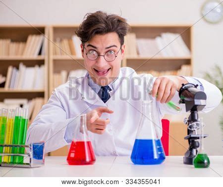 Mad Crazy Scientist Image & Photo (Free Trial) | Bigstock