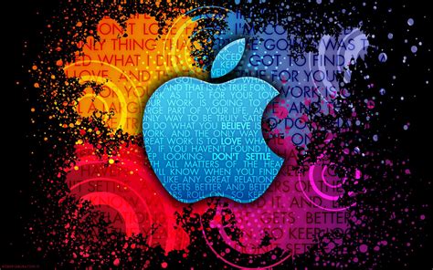 Wallpaper Apple Colorful background creative logo 1920x1200 HD Picture, Image