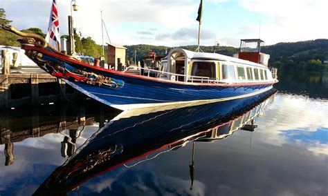 Steam Yacht Gondola in Coniston | GetMyBoat