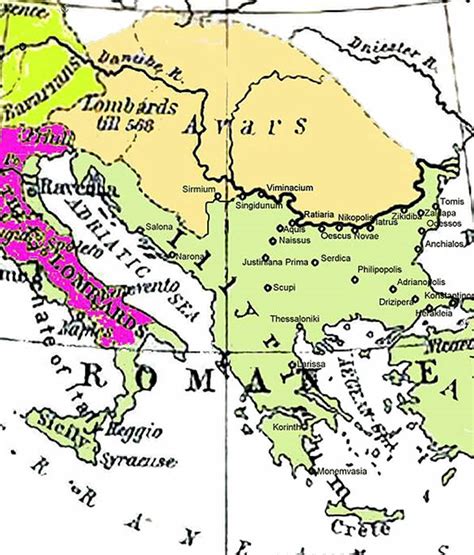 Picture Information: Map of Avar Khaganate