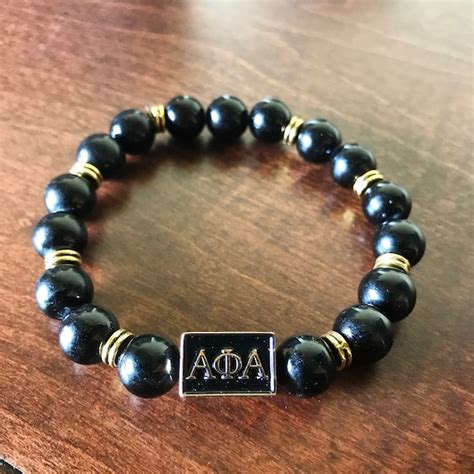 Alpha Phi Alpha Bracelet | Etsy