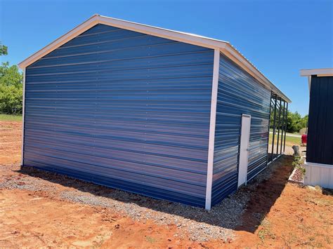 20'X40'X10' Combo Storage Unit - C&H Carports Inc