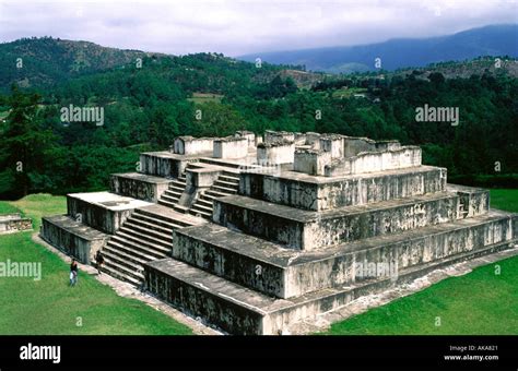 Zaculeu archaeological site. Huehuetenango. Guatemala Stock Photo ...