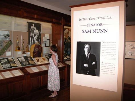 Sam Nunn Exhibit | Official Georgia Tourism & Travel Website | Explore ...