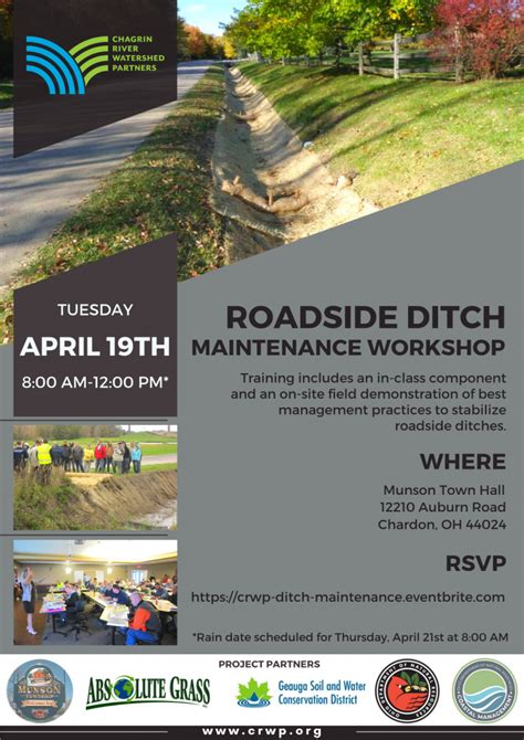 Roadside Ditch Maintenance Workshop - CRWP