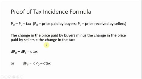 36+ Calculating Tax Incidence - NhanSwithy