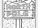 North Pole Coloring Pages Free PDF Printables sketch template