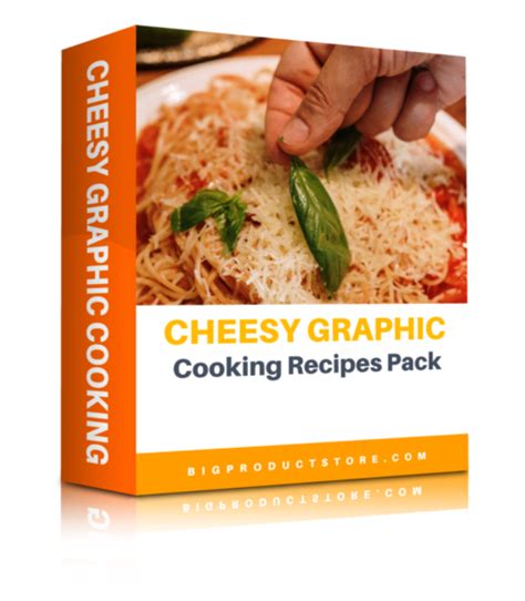 Cheesy Graphic Cooking Recipes Pack - BigProductStore.com