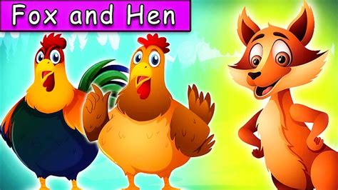 Fox and Hen English Story | Fairy Kids Tales | Bedtime Stories | Chocobar Kids English | E19 S1 ...