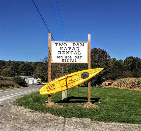 $25 all day. Two Dam Kayak Rentals Saltsburg Kayak Rental Paddle Board Rental Loyalhanna ...