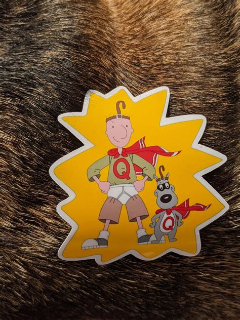 Quailman and Quaildog stickers doug quailman nickelodeon | Etsy