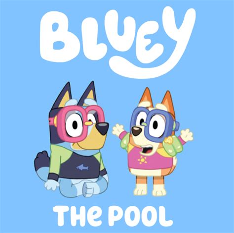 I just made a custom album cover for The Pool! (Bluey: The Album) : r/bluey