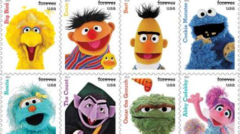 'Sesame Street' stamps to be released in honor of 50th anniversary ...