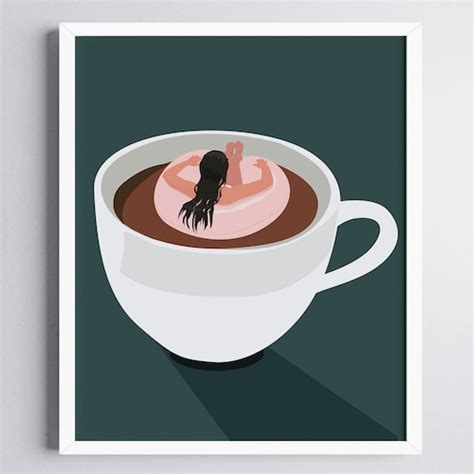 Coffee Lover Art Print Instant Download Print - Etsy