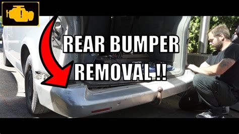 Rear Bumper Removal VW T5 , T5.1 - YouTube