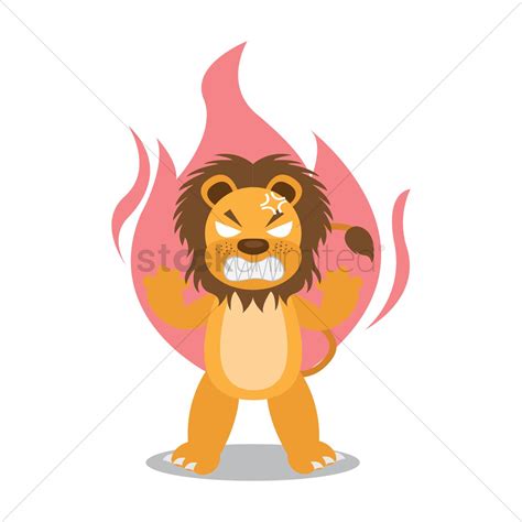 Angry Lion Vector at GetDrawings | Free download