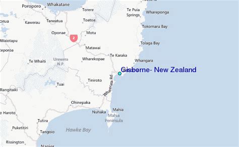 Gisborne New Zealand Map | Zip Code Map