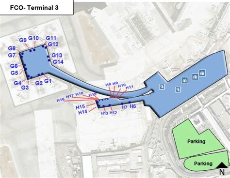 Rome Leonardo da Vinci Airport Map | FCO Terminal Guide