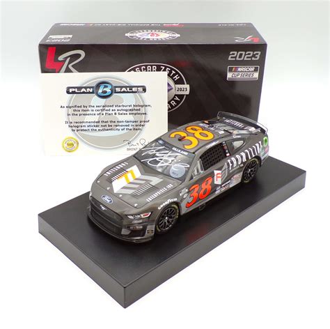 Todd Gilliland Autographed in Silver Sharpie 2023 Frontline 1:24 Nascar Diecast