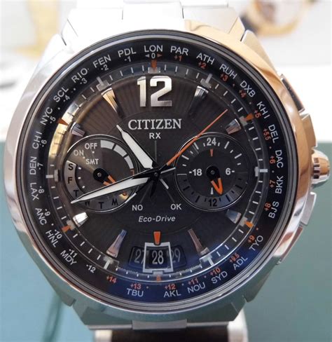 Citizen Satellite Wave, Black Dial, Bracelet